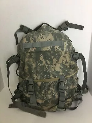 US MILITARY  MOLLE II HEAVY DUTY 3 DAY ASSAULT PACK W/STIFFENER    ACU CAMO   #1 • $34.99