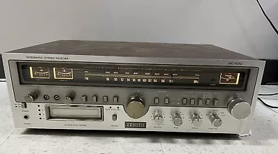 Untested - Zenith Integrated Stereo Receiver MC-6010 Eight Track Tabletop • $99