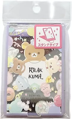 San X Rilakkuma Lilac Mini Compact Travel Mirror Japan Exclusive- US SELLER • $14.99