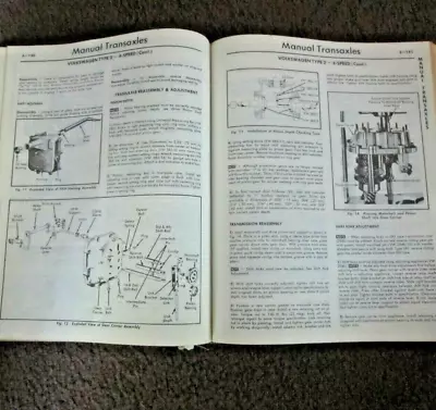 Vw Bus Type 2 4 Speed Type 091 Transaxle Transmission Service Guide • $19.99