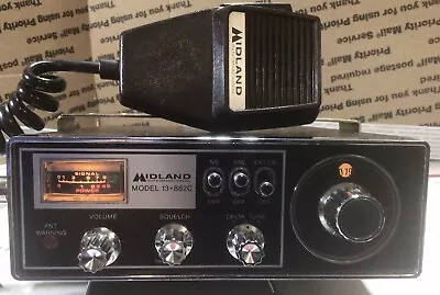 Midland 13-882C 23CH PLL Controlled CB Radio! Used/Works Great! • $40