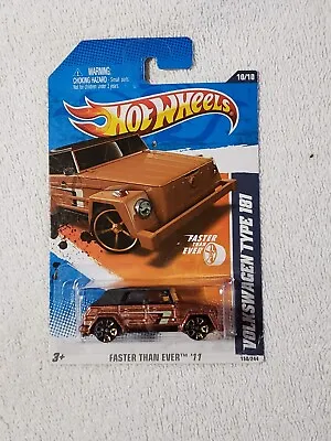 2011  Hot Wheels Volkswagen Type 181 Faster Than Ever • $3.95