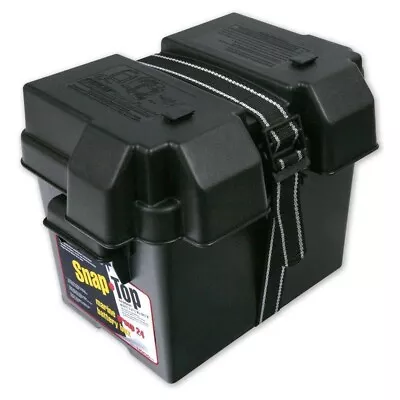 Battery Box Storage Group 24 Snap-Top Car Marine RV Boat Camper • $17.01