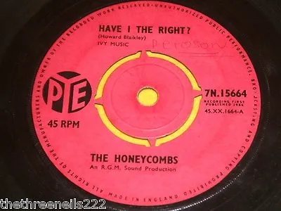 Vinyl 7  Single - Honeycombs - Have I The Right - 7n.15664 • £6.99