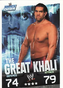 £0.99 • Buy WWE Slam Attax Evolution-The Great Khali Smackdown Card