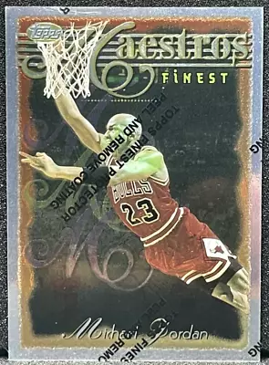 $124.95 • Buy 1996-97 Topps Finest - Maestros Silver - MICHAEL JORDAN - #127 - Chicago Bulls