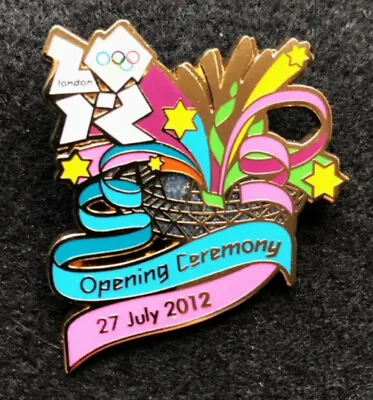 Official London 2012 Olympic Games Opening Ceremony Olympics Pin Badge Ltd. Ed. • £14.95