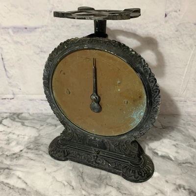 £19.99 • Buy Vintage Metal Salter Family Scale No.45 Weighing Scales Cast Iron And Brass