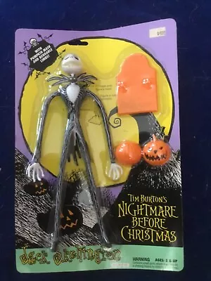 Vintage 1993 Nightmare Before Christmas JACK SKELLINGTON Hasbro Figure (New) • $15.99