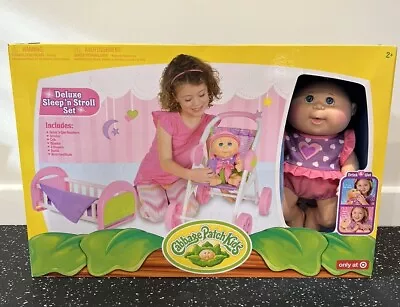 Cabbage Patch Kids - Deluxe Sleep N Stroll Set - New In Box • $40