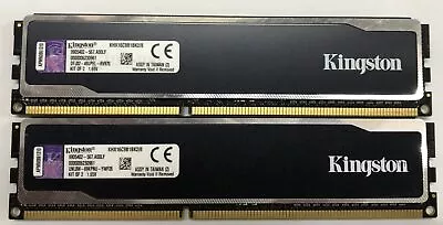 Kingston HYPERX 8GB 2x4GB 1600MHZ KHX16C9B1BK2/8 DIMM CL9 GAMING RAM 240pin PC • $26.40