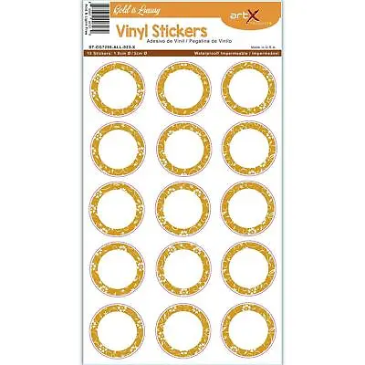 $3.50 • Buy Round Shapes Seal Sticker : Decorative Vinyl Planner Scrapbook