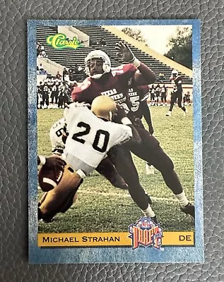 1993 Classic Michael Strahan #58 Rookie RC  NY Giants • $1.75