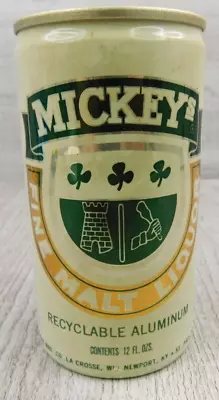 Mickeys Fine Malt Liquors Aluminum St Paul MN Man Cave Premium Pull Tab Beer Can • $10.35