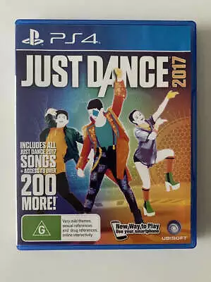 Just Dance 2017 PS4 VGC PAL • $14.50