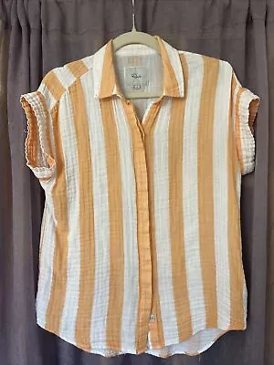 RAILS Organic Cotton Sleeveless Striped Top Shirt Tank SZ S • $36.99