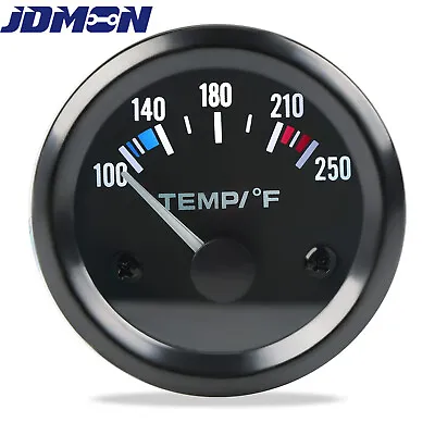 Marine Engine Water Temperature Gauge 52mm/2  Water Temp Gauge Temperature Meter • $13.49