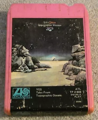 Yes 8-Track Tales From Topographic Oceans 1973 TP 2-908 Ancient Ritual Revealing • $9.99