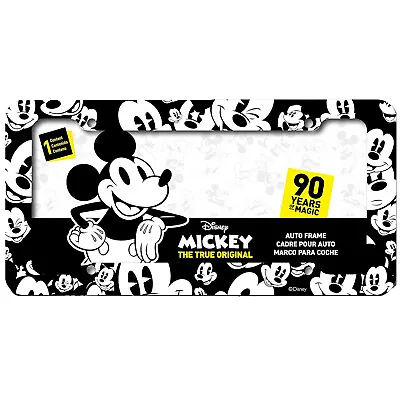 Chroma Mickey Mouse Head License Plate Frames Plastic Car License Plate • $13.99