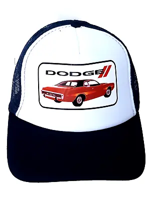 Retro 1971 Red Dodge Charger MOPAR Mesh Baseball Cap Hat SM/MD NOS New • $17.99