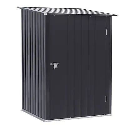 Small Outdoor Storage Shed Lean-to Garden Tool House For Patio Backyard Lawn • $145.59