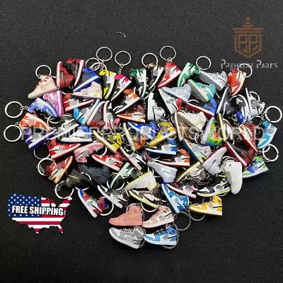 100+ Styles Jordan 1 Sneaker Keychain | Mini Shoe Keychain | Shoebox Available • $10.55