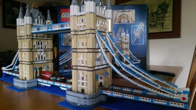 £190 • Buy LEGO Creator London Tower Bridge (10214) - With Box And Instructions - Rare