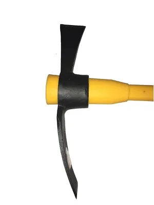 Mini Grubbing Mattock .88lb Fibreglass Handle Shaft Garden Farm Tool New • £10.69