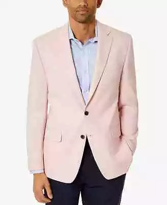 CLUB ROOM Mens Sport Coat Size 38S Pink Classic Fit Jacket NWT $295 • $20.99