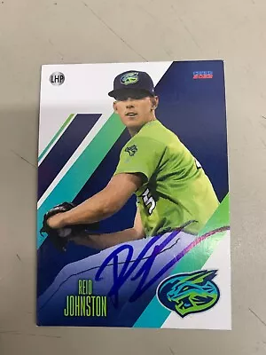 Reid Johnston Signed Card 2022 Lynchburg Hill Cats Team Card IP Auto • $7.61