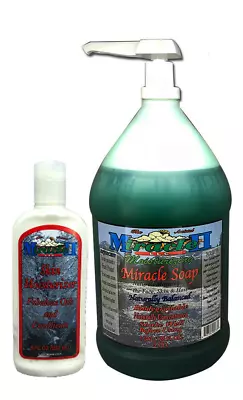 Miracle II Moisturizing Soap Gallon With Pump & Bonus 8oz Moisturizer • $90.95