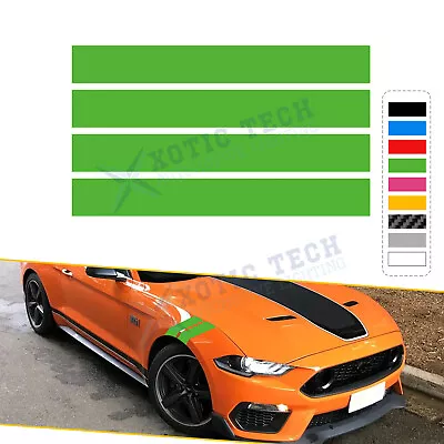 Multi Color Fender Stripes Hash Marks Decal For Ford F150 Mustang Edge Bar Tag • $12.87