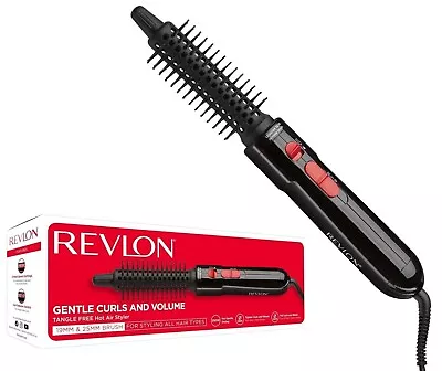 Revlon Hot Air Styler Curling Hair Brush RVHA6017UK2 Tangle Free • £16.70