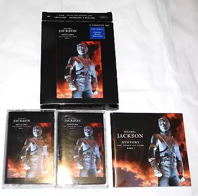 Michael Jackson History Past Present Future Book 1 &2 Cassette Set Wbooket • $6.99