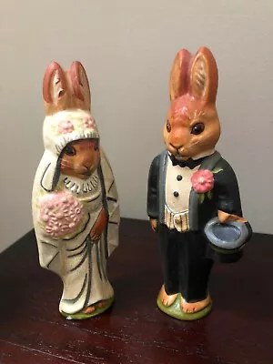 $275 • Buy Vaillancourt Bride And Groom Rabbit