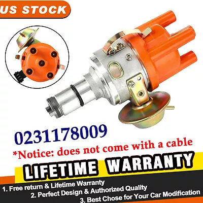 Air Cooled Electronic Ignition Distributor For Porsche VW Volkswagen Beetle US • $38.99