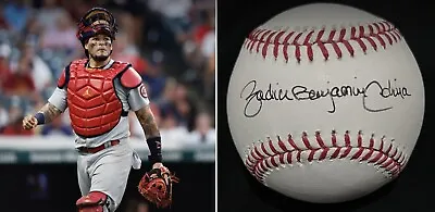 RARE “FULL NAME” Yadier Molina PSA/DNA St. Louis Cardinals Signed ONL Baseball • $2999.99