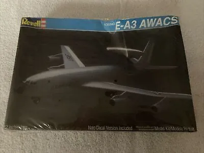 1982 Sealed Spy Plane REVELL Boeing E-3A AWACS Nato Decal Model Kit 4422 1/139 • $29.99