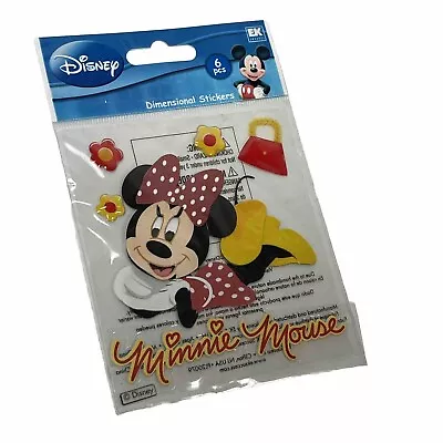 EK Success DJBM019 Minnie Disney Dimensional Stickers New Sealed Package • $3.87