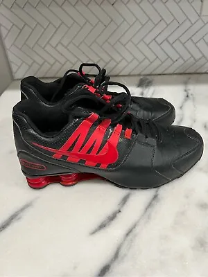 Nike Shox Red And Black Men’s Running Shoes 833583 010 • $100