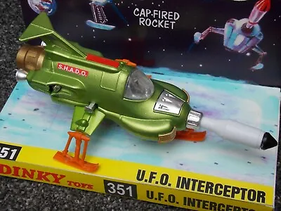 DINKY 351 UFO Interceptor  Fully Restored With Repro Box • £74.99