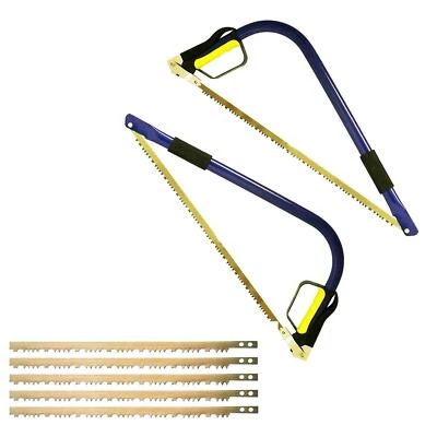 £7.39 • Buy Bow Saw Tree Wood Branch Log Garden Bush Cutting Sharpe Heavy Duty  Blade 21 