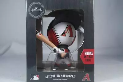 Hallmark 'Arizona Diamondbacks' Baseball MLB Bobble / Wobble Head Ornament NIB • $19.99