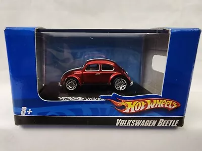 Rare 1:87 Scale Hot Wheels RED VOLKSWAGEN BEETLE A8 • $10.99