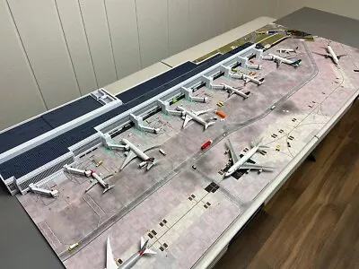 1/400 Scale Manchester Terminal 2 Concourse Model Airport / Ground Mat • £535.21