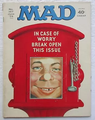 MAD Magazine #167 Bronze Age E.C. Magazine 1974 VG+ • $1.49