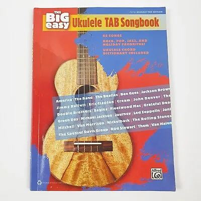The Big Easy Ukulele TAB Songbook 62 Songs Music Book  Paperback • $29.95