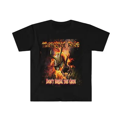 Unisex Softstyle T-Shirt Mercyful Fate. King Diamond. Don't Break The Oath • $20