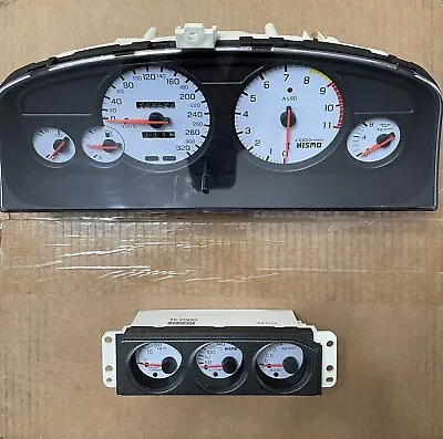 NISMO Nissan Skyline GTR R33 BCNR33 Speedometer (Low  Miles) / Triple Gauge Set • $5500