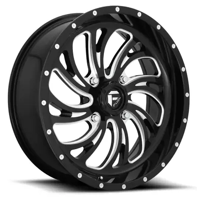 Fuel Kompressor D641 Black Milled UTV / ATV Rims: 18x7 4x156 13mm • $303